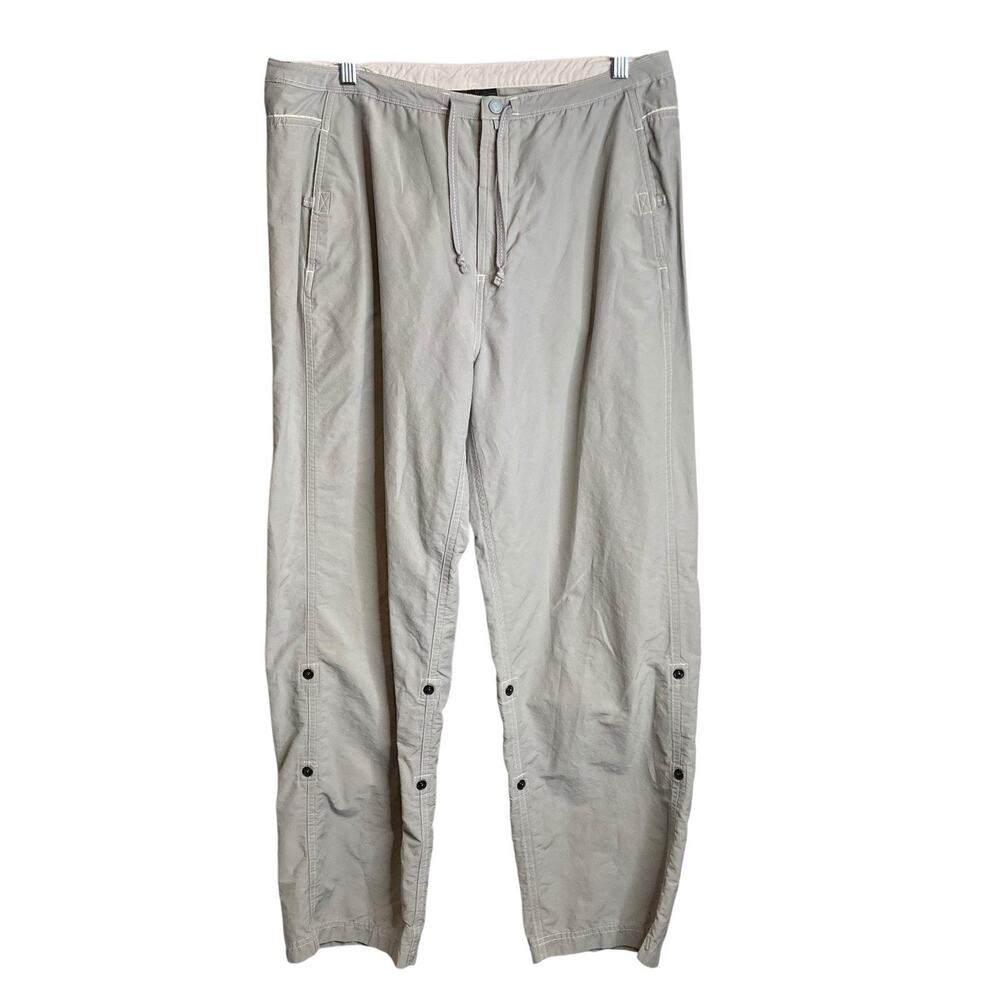 Eastern Mountain Sports Women's‎ Gray Hiking Roll Pants Size 14 Trails Outdoorsy